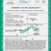 Certyfikat masek antysmogowych CE